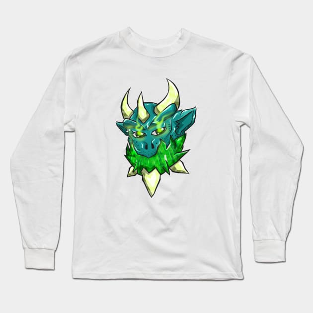 Green Monster hunter Long Sleeve T-Shirt by RahmanDG